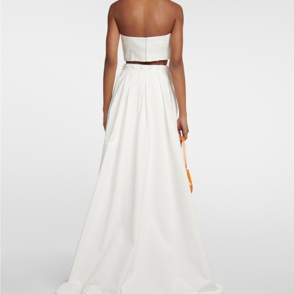 Staud White Strapless Two-Piece Set - Picture 2 of 7